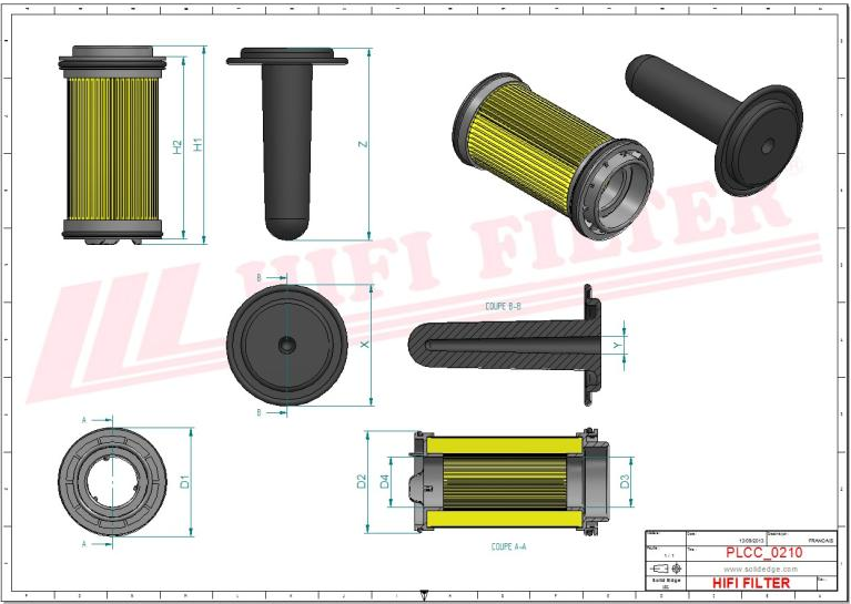 a Urea filter SD 70380 за ATLAS COPCO,BOMAG,BOVA VDL,CASE,CHALLENGER